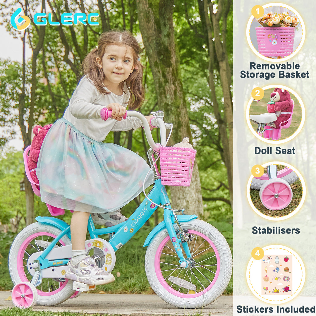 Glerc 14 Inch Cute Bike - Maggie