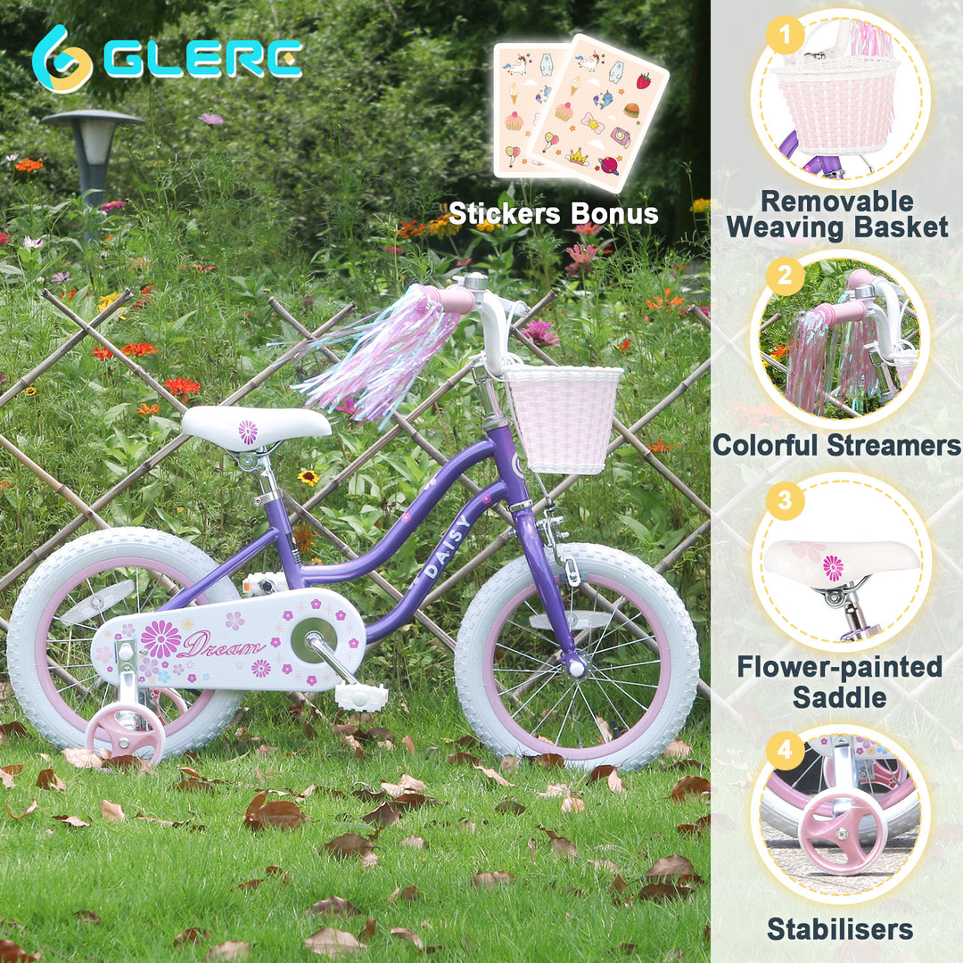 Glerc Daisy Kids Bike 16 inch