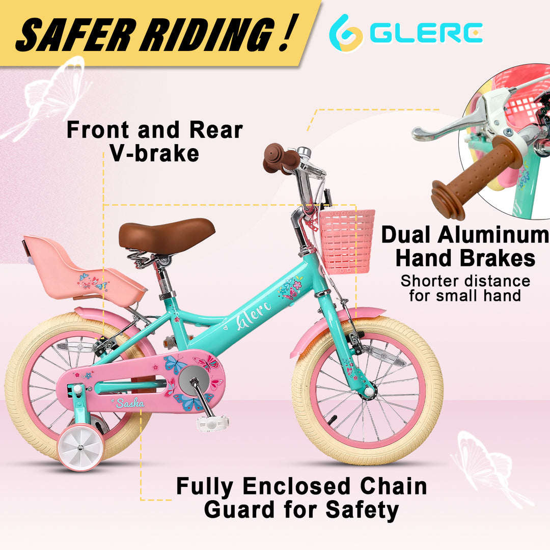 Glerc Sasha 14 Inch Little Kids Bike