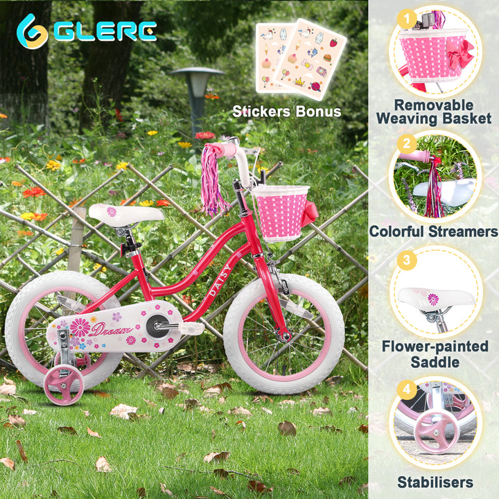 Glerc Daisy Kids Bike 12 Inch