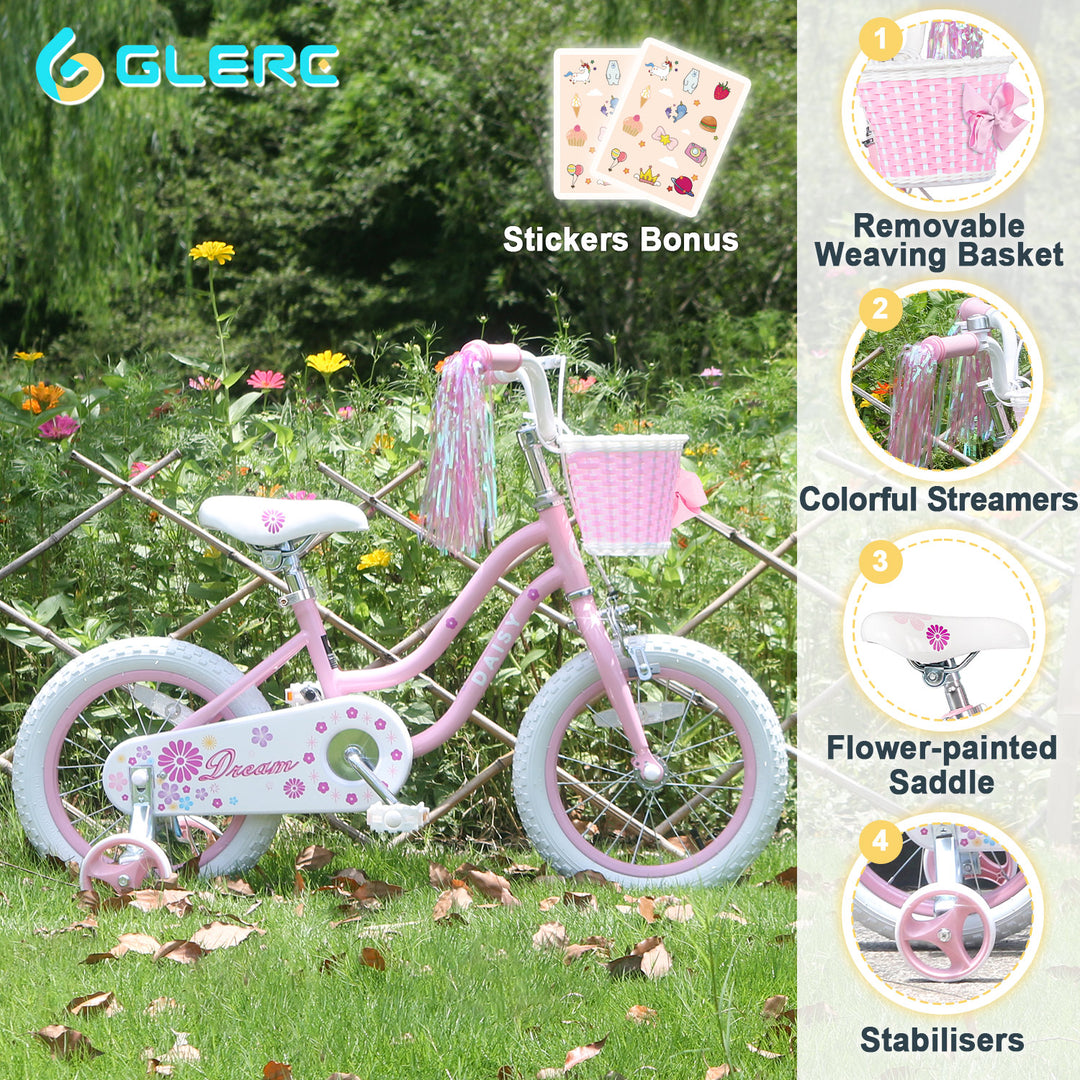 Glerc Daisy Kids Bike 16 inch