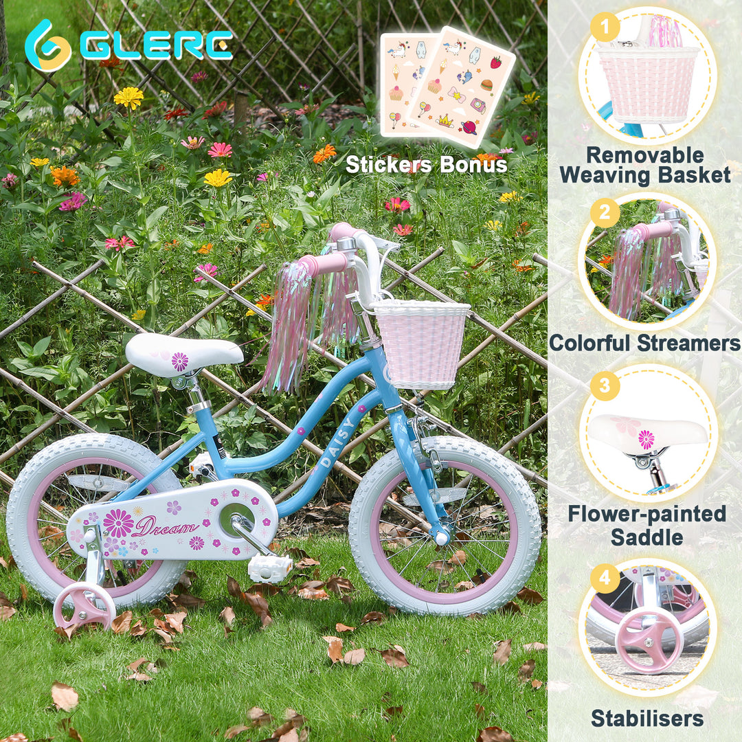 Glerc Daisy Kids Bike 12 Inch