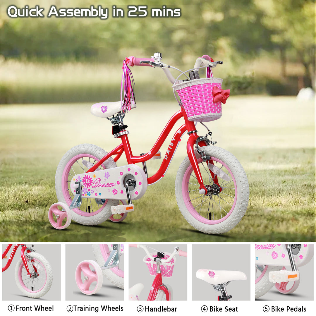 Glerc Daisy Kids Bike 12 Inch