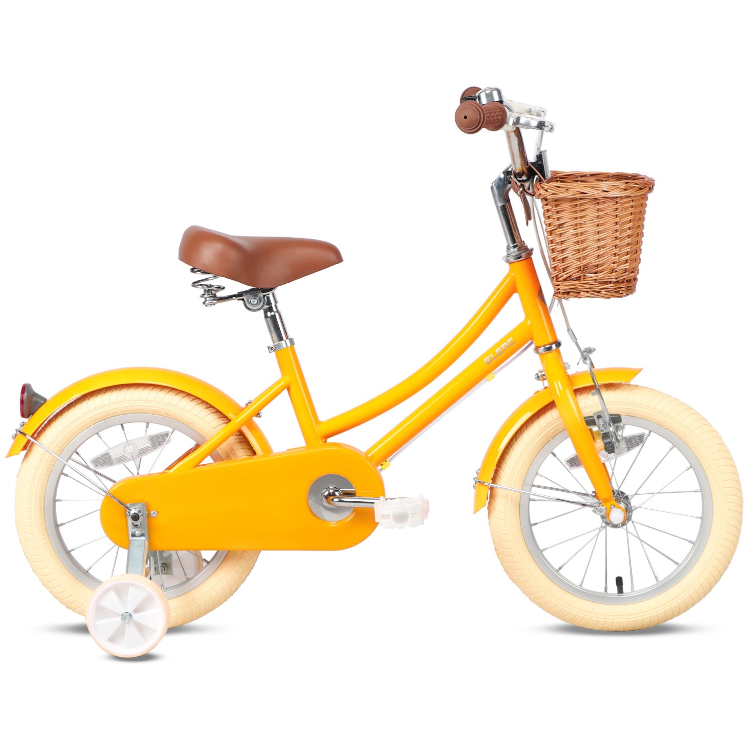 Glerc Retro Style Bikes with Stabilisers and Basket GlercBikesUK